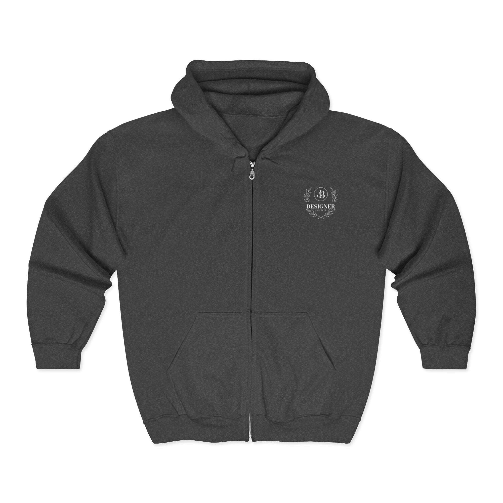 Full Zip Hooded Sweatshirt