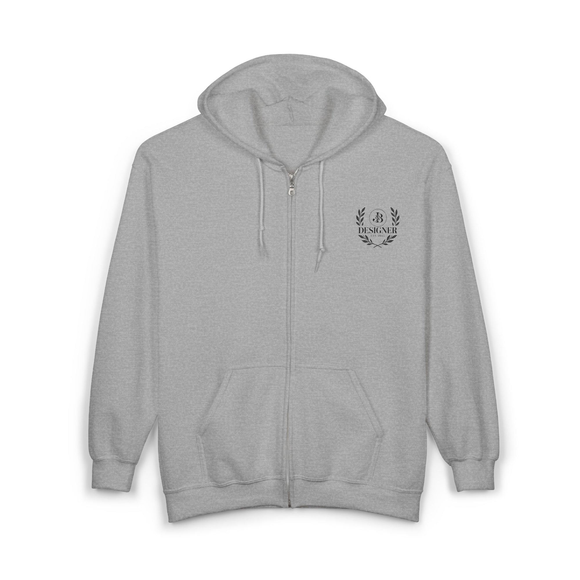 Full Zip Hooded Sweatshirt