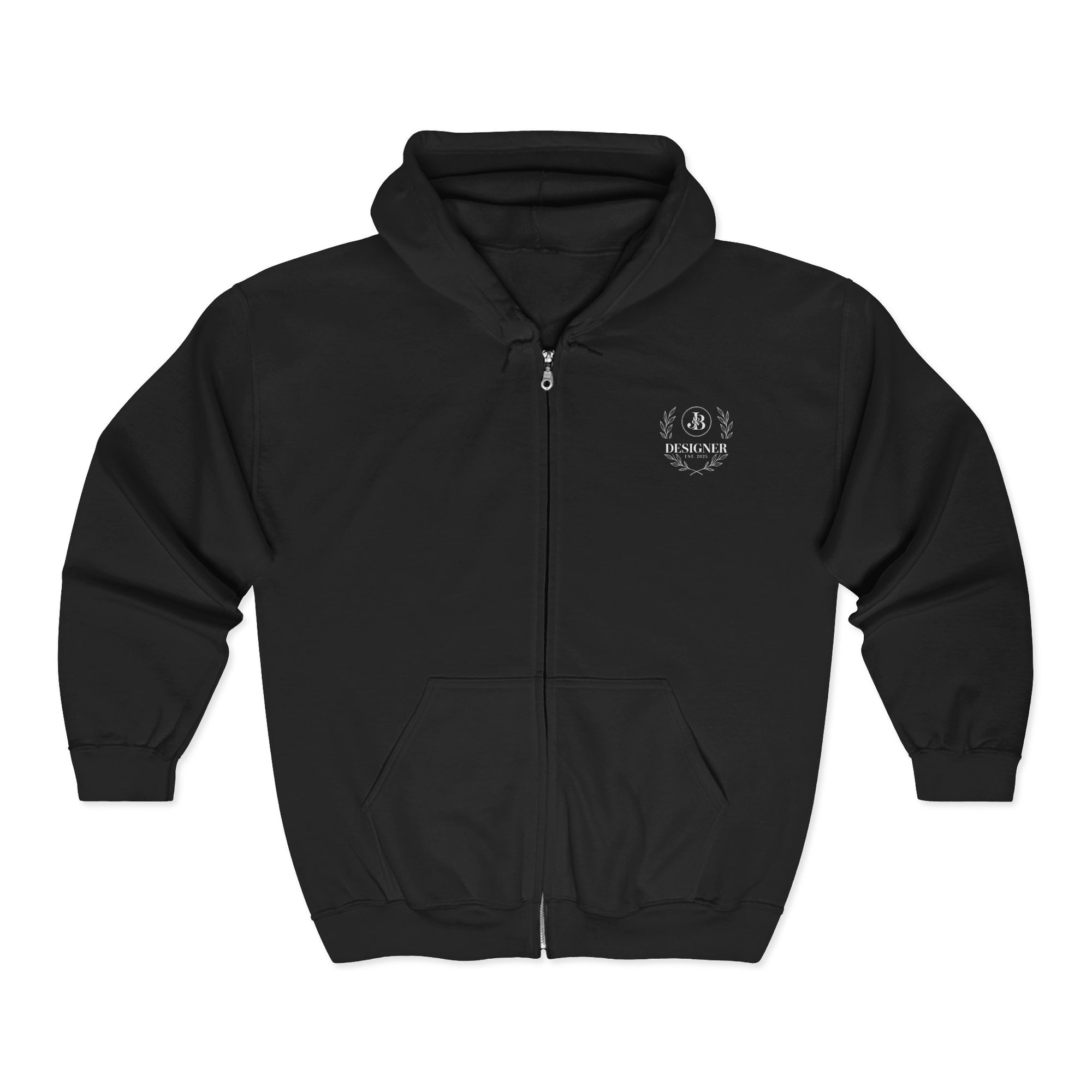 Full Zip Hooded Sweatshirt